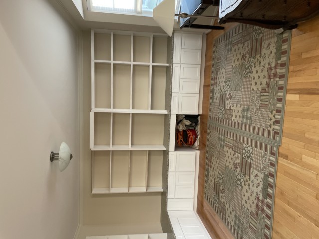 Custom built-in cabinetry project in progress